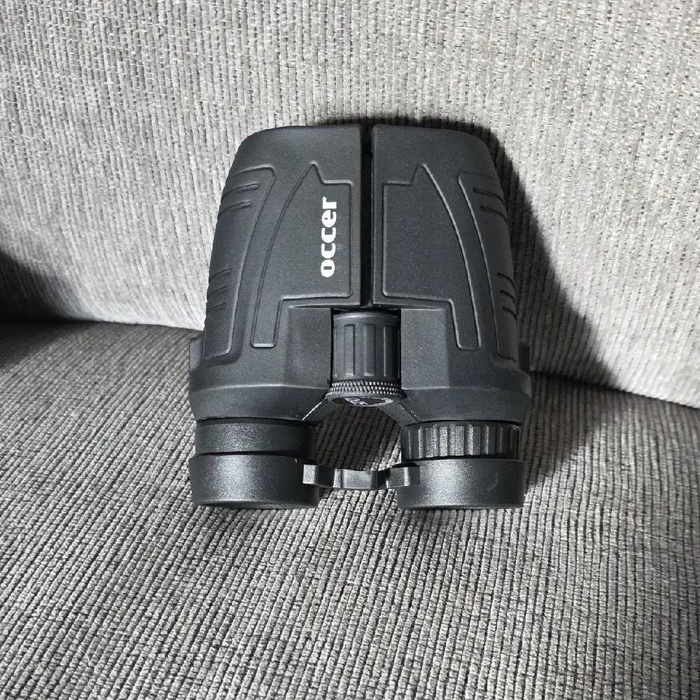 Occer Black High Powered Compact Binoculars, New, 12×25, With Carrying Case